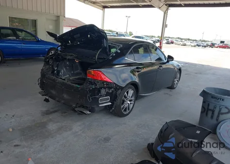 2019 Lexus Is из США, поврежденный, VIN JTHBA1D26K5091299